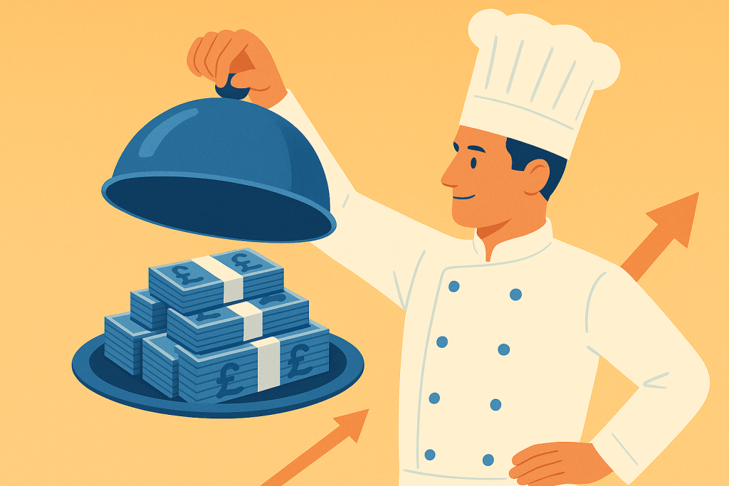 uk catering business profit