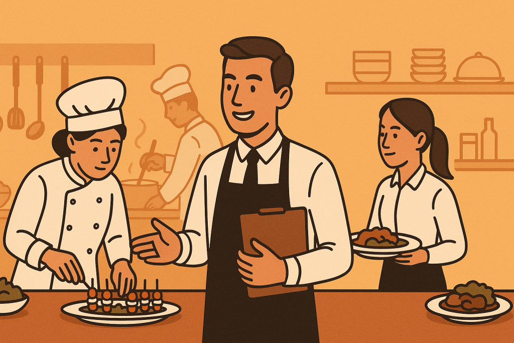 how to become a catering manager